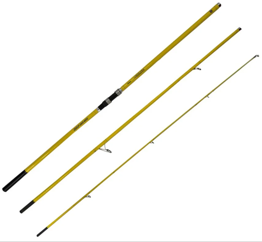 Okuma Makaira Surf 4,50 cm 100-250 3 Parça Yellow Surf Kamışı
