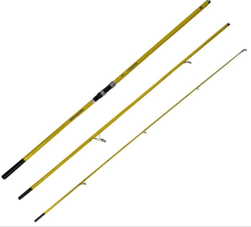 Okuma Makaira Surf 4,30 cm 100-250 gr 3 Parça Yellow Surf Kamışı