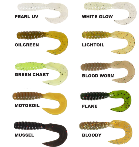 RYUJI SWIM WORM 5.5CM TPR KOKULU SİLİKON